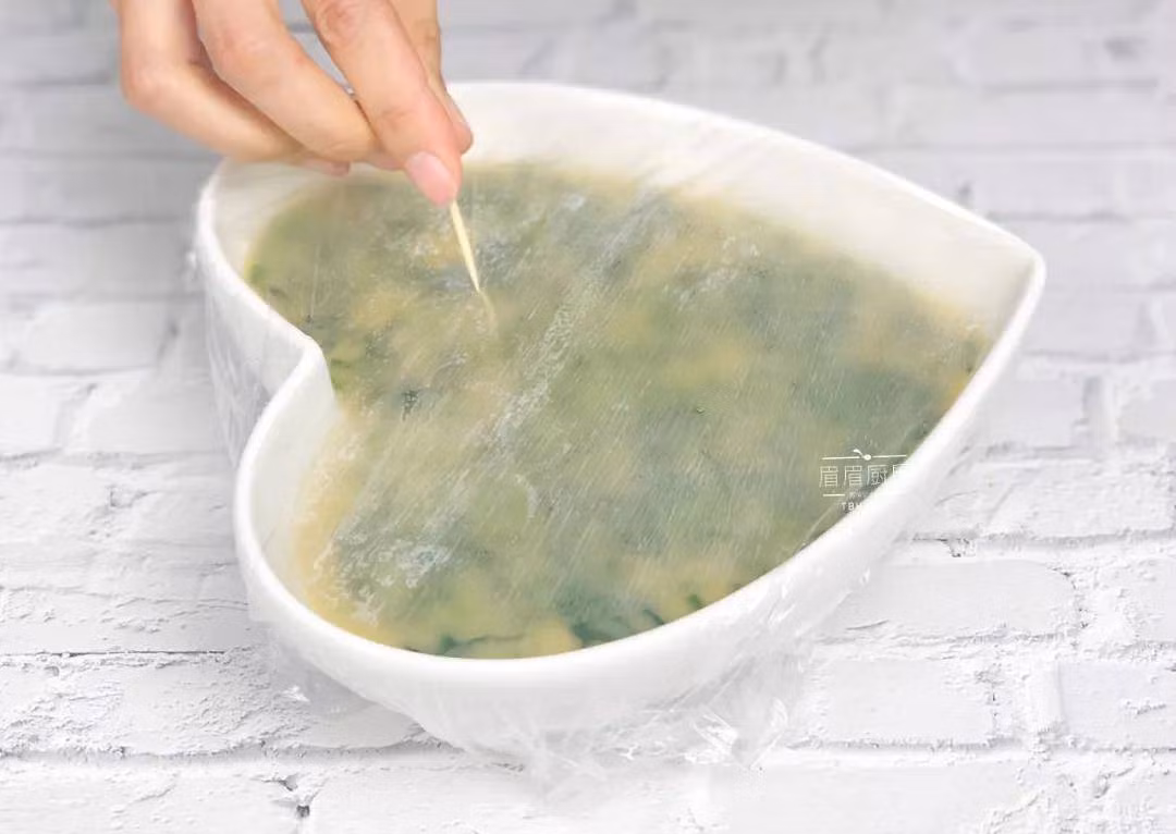 Không cần hành, trứng hấp với rau này siêu ngon ảnh 4