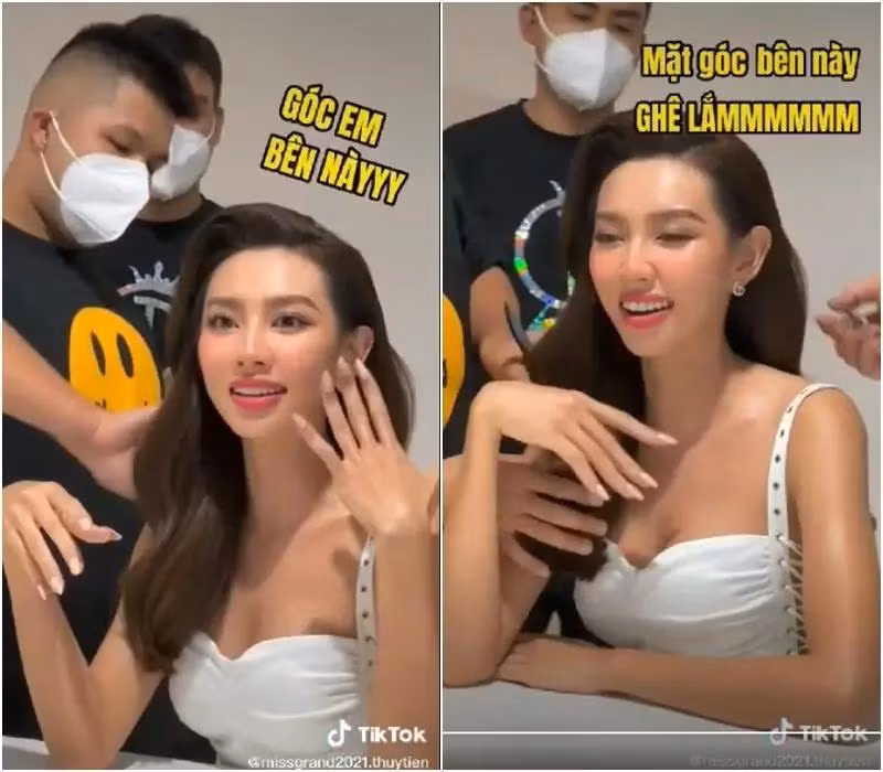 Thùy Tiên phản ứng "khó đỡ" khi để lộ bụng mỡ qua cam thường - Hình 6 Thuy Tien phan ung