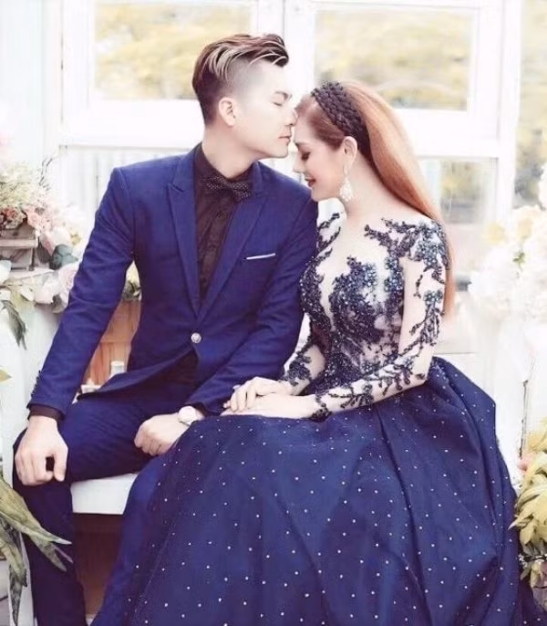 Sao Việt chơi lớn chọn mẫu váy cưới màu nổi cho ngày trọng đại - Hình 10 Sao Viet choi lon chon mau vay cuoi mau noi cho ngay trong dai-Hinh-10