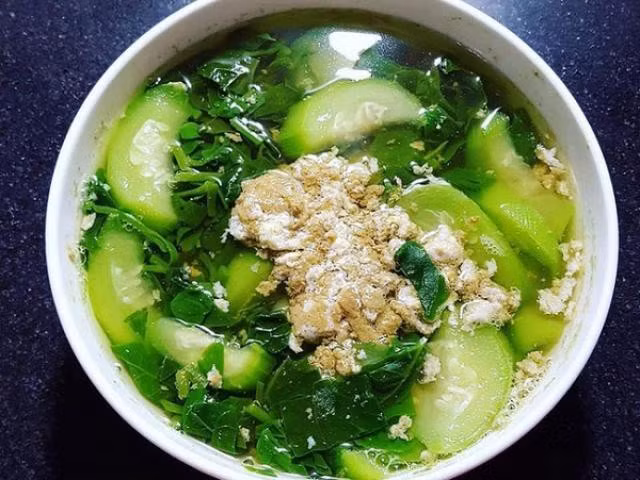 An canh cua dong dung ket hop voi thuc pham nay keo suy than