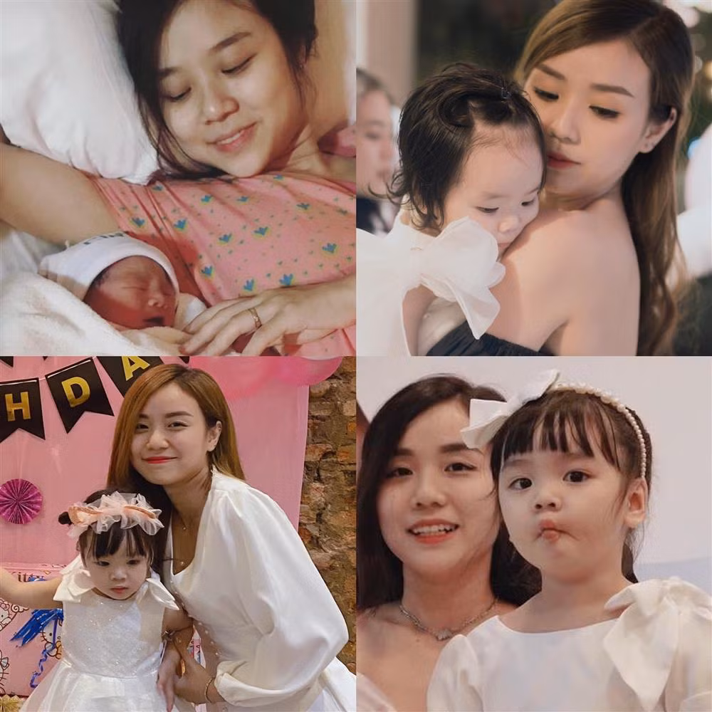 Dịp sinh nhật con gái, vợ cũ Hoài Lâm cũng tung loạt ảnh hiếm lúc mới chào đời của nhóc tỳ. Trước kia, vì muốn giữ kín chuyện đời tư nên Cindy Lư và chồng cũ Hoài Lâm không chia sẻ việc mang thai, có con. Mãi tới sau này, khi 2 bé đã cứng cáp hơn, Cindy Lư mới cho các con lộ diện.