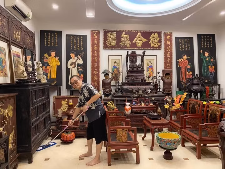 Thú vui của 'vua hài đất Bắc' Xuân Hinh ở tuổi 62 Thu vui cua 'vua hai dat Bac' Xuan Hinh o tuoi 62