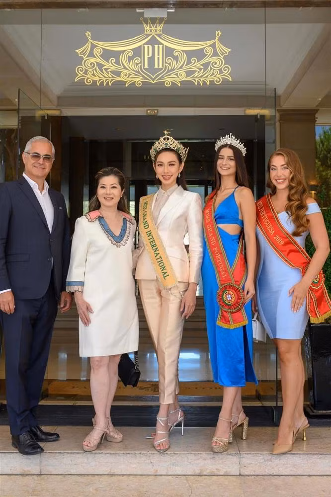 Hoa hau Thuy Tien mac sai lam 'chi mang' khi mac quan