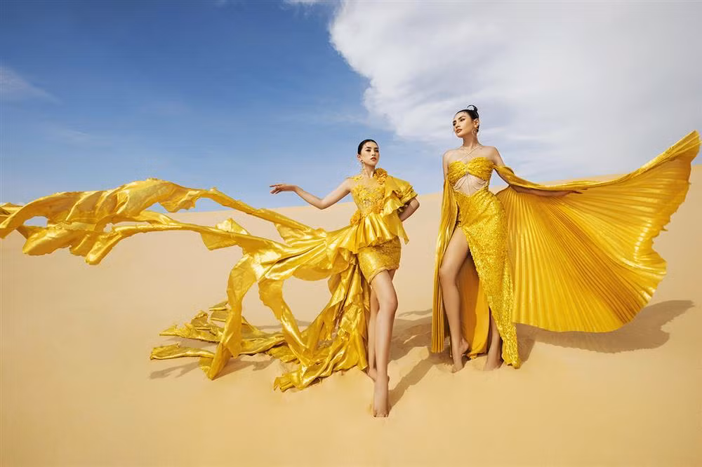 Võ Hoàng Yến có thể "đánh bại" Triệu Vy khi diện chung thiết kế? - Hình 5 Vo Hoang Yen co the