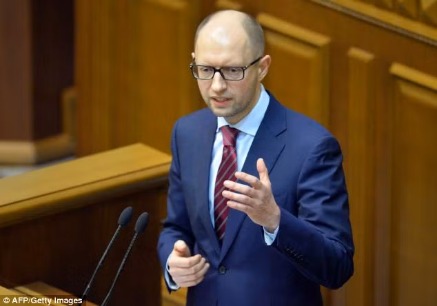 Thủ tướng tạm quyền Ukraine Arseniy Yatseniuk.