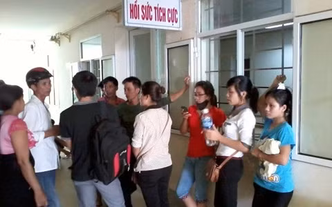 Khoa Hồi sức tích cực, nơi xẩy ra vụ đập phá tài sản bệnh viện, đánh trọng thương y bác sĩ trưa ngày 12/8