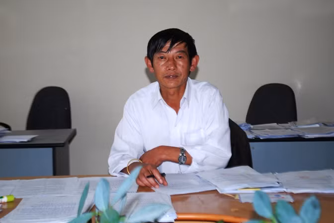 Ông Nguyễn Nhạn, Bí thư Đảng ủy phường 7, TP Đà Lạt