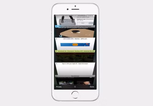  Số lượng tab Safari không giới hạn. Đôi khi 36 tab vẫn không đủ và bạn muốn mình mở bao nhiều tab Safari tùy thích. Apple hiểu mong muốn này và sẵn sàng “chiều” bạn với một tính năng mới trên iOS 10. Nhưng hãy đảm bảo là vi xử lý và RAM trên thiết bị của bạn đủ tốt và nhiều để xử lý đống tab này.