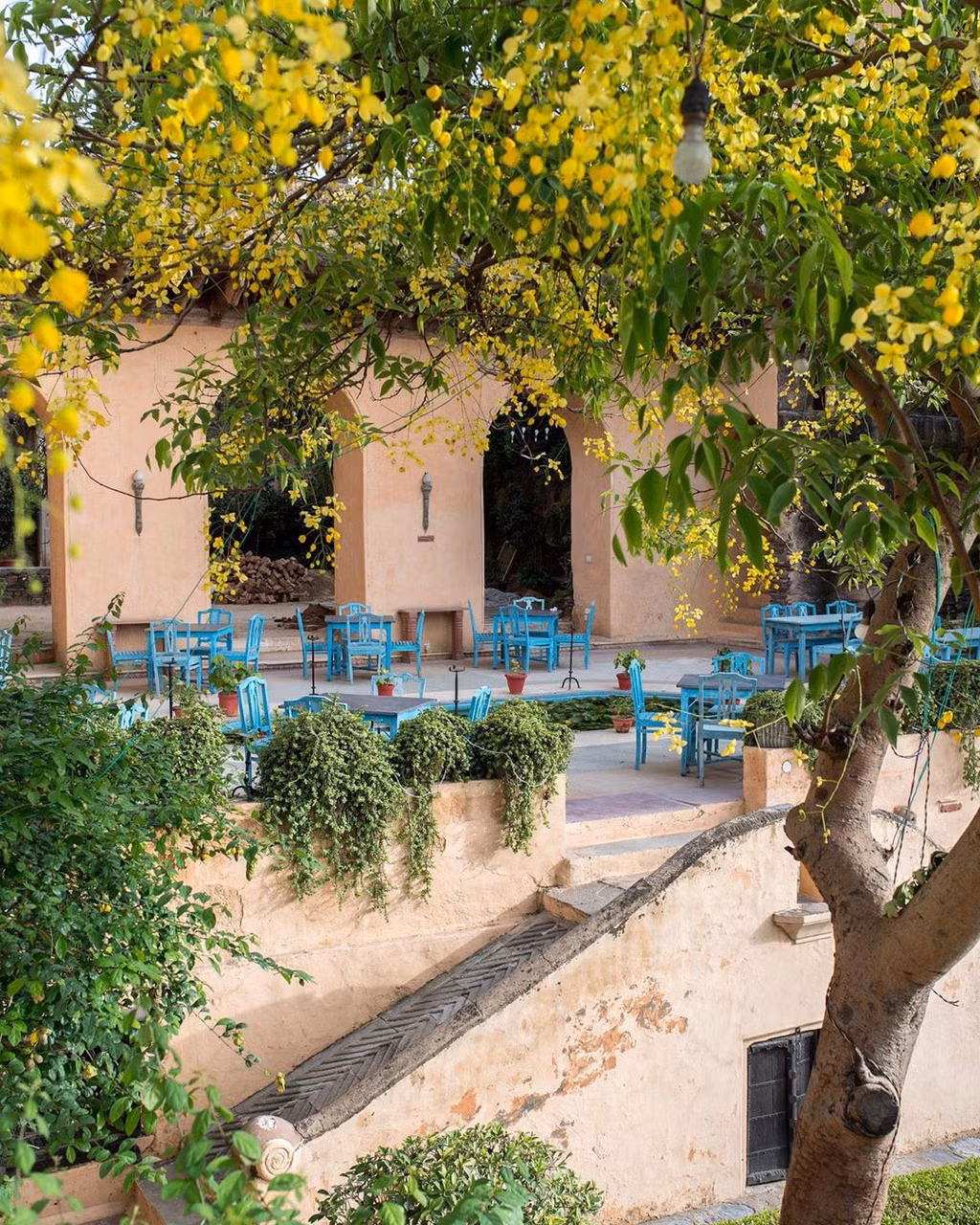 Chủ chuỗi khách sạn Neemrana cho hay khu nghỉ dưỡng này không kéo khách bằng sự xa xỉ. Những trải nghiệm văn hóa sâu sắc, cung cách phục vụ đẳng cấp mới là giá trị cốt lõi khách sạn này muốn đem đến du khách. Ảnh:neemrana.hotels, wanderwidkawal.