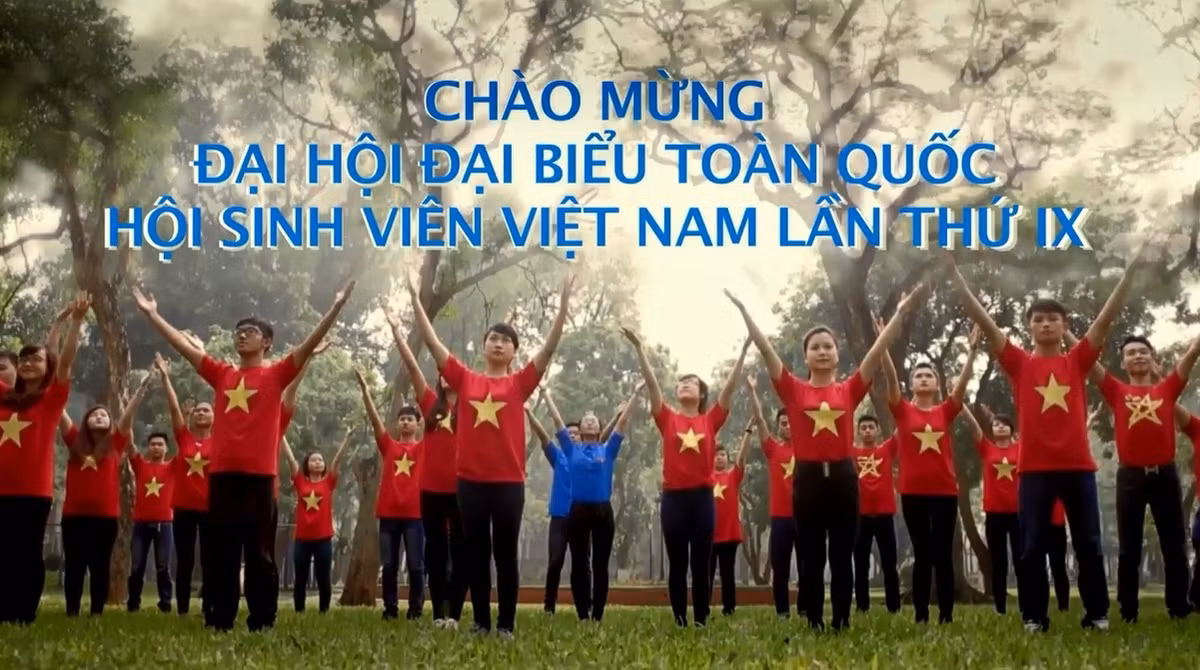 Clip “Đi về phía mặt trời” ra mắt công chúng để chào mừng Đại hội Đại biểu toàn quốc Hội Sinh viên Việt Nam lần thứ XI.