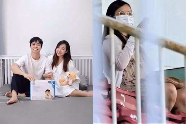 Một cái tên cũng cực kín trong chuyện bầu bí, sinh con là Viên Minh - bà xã Công Phượng. Nếu không có bài viết nam tiền đạo thông báo bà xã đã sinh em bé vào tối 18/8, tin vui này có lẽ chẳng ai hay biết. Cho đến thời điểm hiện tại, cả hai vẫn giấu kín diện mạo con.