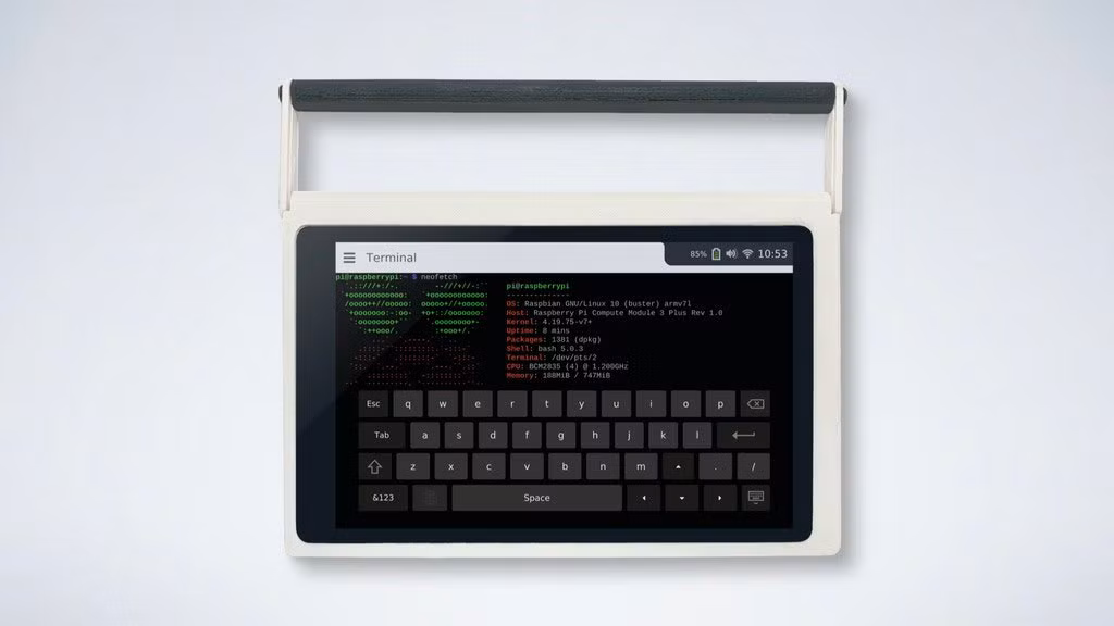 Trước khi tạo ra Penkēsu, Chen và đội ngũ kỹ sư đã giới thiệu CutiePi, mẫu tablet trang bị máy tính Raspberry Pi 4 mỏng nhất thế giới. Máy có màn hình 8 inch, pin 5.000 mAh, tay nắm có thể dựng làm chân đế. Mẫu tablet này đã được gây quỹ thành công và giao hàng từ cuối năm 2021 với giá 229 USD. Ảnh: Kickstarter. Meta chế tạo siêu máy tính AI mạnh nhất thế giới Khi được hoàn thiện vào cuối năm nay, siêu máy tính phục vụ trí tuệ nhân tạo của Meta có thể thực hiện 5 tỷ tỷ phép tính mỗi giây. 08:00 27/1/2022 Thanh niên tự chế sạc dự phòng 27 triệu mAh, dài gần 2 m Một YouTuber đã tạo ra sạc dự phòng với dung lượng 27 triệu mAh, có thể cấp nguồn cho smartphone, xe đạp điện, TV và máy giặt. 18:30 2/2/2022