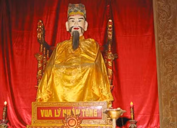 Tượng vua Lý Nhân Tông (Nguồn Internet, ảnh mang tính minh họa).