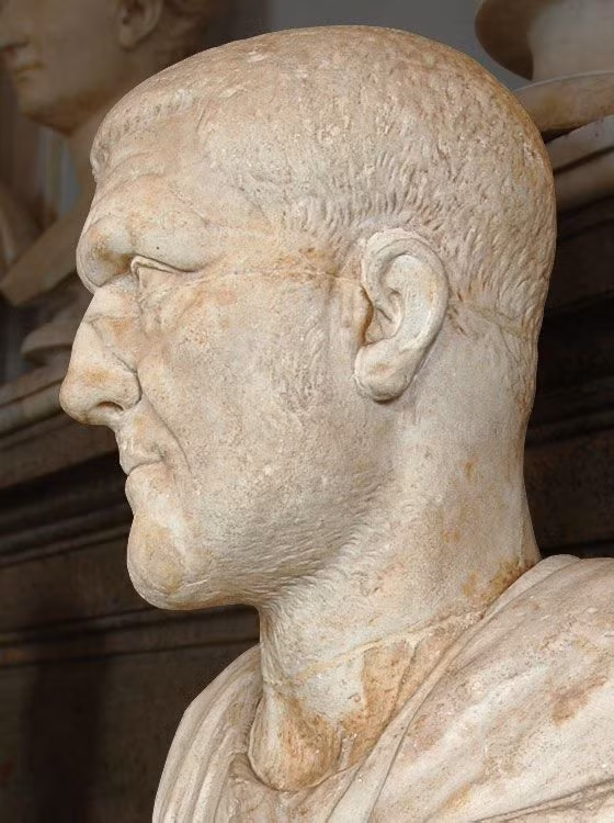 Vào năm 235, khi chỉ huy đoàn quân tân binh đến từ Pannonia, Maximinus đã vô cùng bất bình trước sự nhu nhược của Hoàng đế trẻ La Mã thời điểm đó là Alexander Severus trong việc giải quyết vấn đề tranh chấp với Đức.