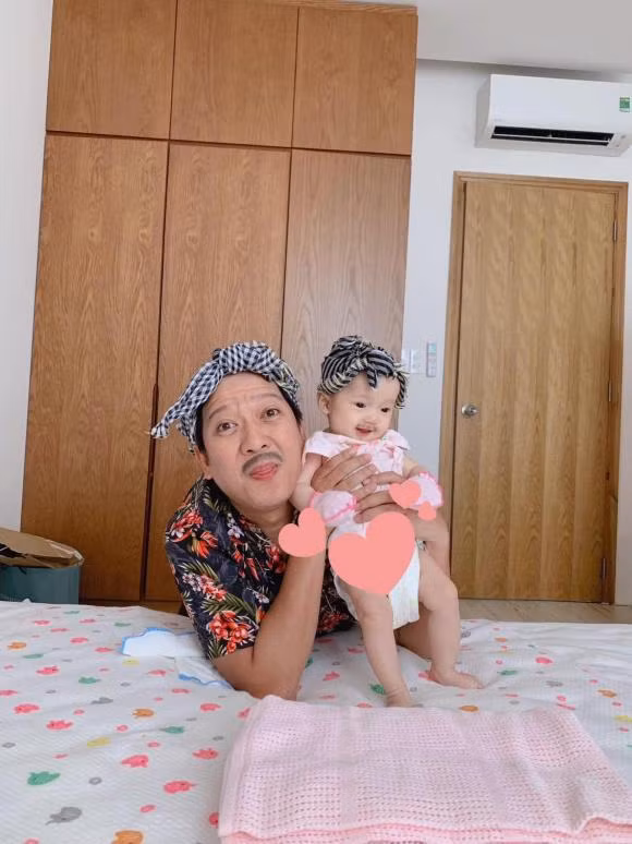 Con gai Truong Giang 'dinh keo' voi ba khi bi benh-Hinh-3