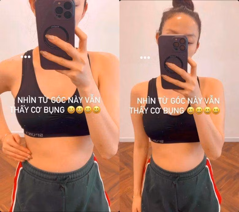 Bau 6 thang, Minh Hang chia se hinh anh di nghi duong sang chanh-Hinh-4