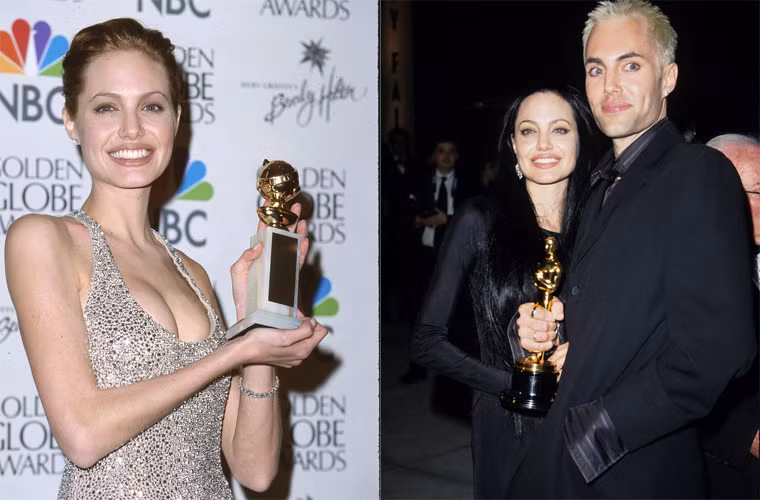 Năm 1999, Angie lúc đó còn là một cô gái tóc vàng, nhận giải Quả Cầu Vàng đầu tiên trong cuộc đời cho vai diễn trong phim "George Wallace". Năm 2000, Angie gây sốc với nụ hôn giành cho anh trai, James Haven, khi lên nhận giải Oscar cho vai diễn trong bộ phim "Girl, Interrupted".