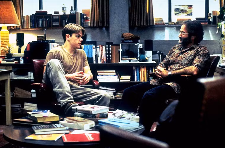 Vai bác sĩ tâm lý Sean Maguire trong "Good Will Hunting" (Chàng Will tốt bụng). Williams tham gia "Good Will Hunting" sau một loạt bộ phim hài ông tham gia trước đó. Ông đã tỏa sáng trong vai bác sĩ tâm lý đã giúp đỡ một cậu thanh niên lêu lổng nhưng cực kỳ thông minh và giỏi toán Will Hungting (do Matt Damon thủ vai), ổn định về tâm lý. Bằng sự quan tâm của người cha với con, Sean đã giúp Will bỏ được những suy nghĩ yếm thế nổi loạn, hậu quả của một thời gian dài bị ngược đãi về thể chất lẫn tinh thần. 