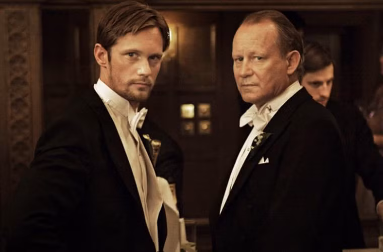 Ngôi sao "True Blood", Alexander Skarsgard đã có cơ hội hợp tác với cha mình, Stellan trong bộ phim "Melancholia" năm 2011.