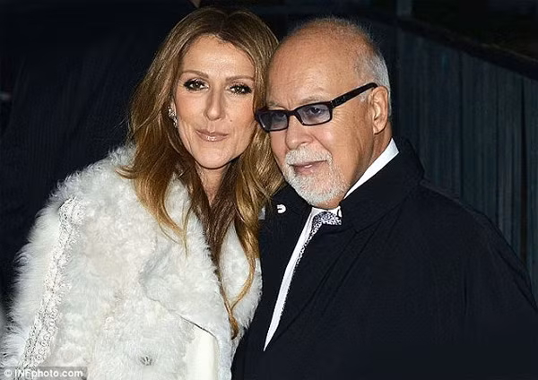 Celine Dion và chồng tháng 11/2013.