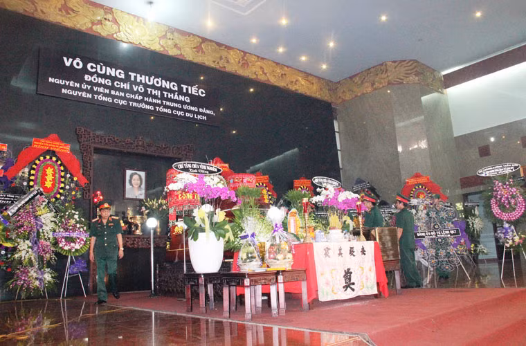 Lễ truy điệu nguyên Ủy viên Trung ương Đảng Võ Thị Thắng sẽ được cử hành trọng thể vào sáng 25/8.