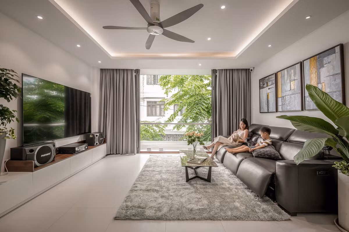 Vườn trong nhà phố - ngôi nhà của ánh sáng, giảm hiệu ứng tiêu cực đô thị ảnh 2