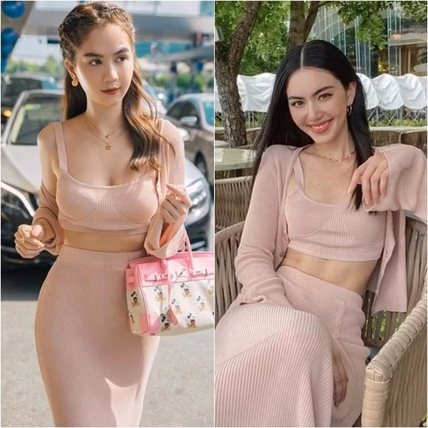 Ngoc Trinh nhieu lan dung hang loat sao ngoai dinh dam, vuot mat ca HH Thai-Hinh-4