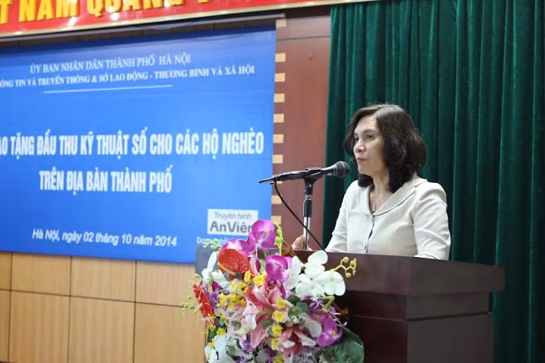 Bà Phan Lan Tú - Giám đốc Sở Thông tin & Truyền thông Hà Nội.