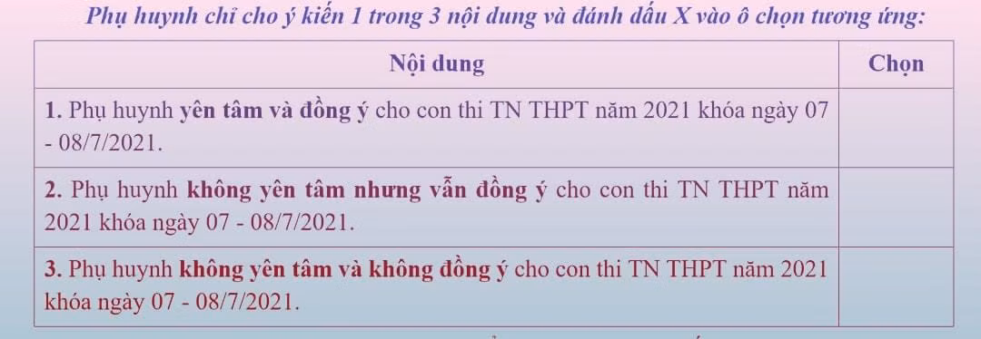 Xao tron truoc tham do “thi hay khong” cua So GD-DT TP.HCM