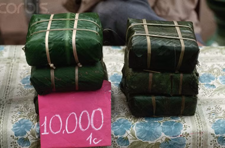 Khi đó, giá mỗi chiếc bánh chưng chỉ là 10.000 đồng.