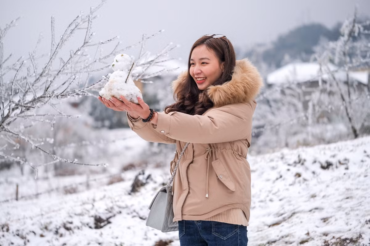 Bát Xát là huyện vùng cao biên giới của tỉnh Lào Cai. Xã Y Tý thuộc huyện này, nằm về phía tây. Ngoài khung cảnh mùa đông tuyết trắng, mùa lúa chín ở Y Tý cũng là điểm nhấn du lịch đáng để du khách khám phá, trải nghiệm khi đến Lào Cai. Ảnh: Phạm Thắng.