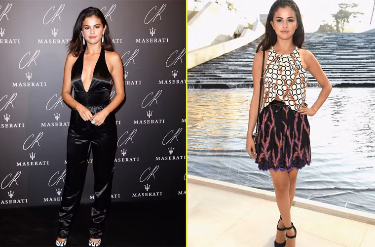 Một ngày trước, người tình của Justin Bieber có mặt tại Paris để tham gia show thời trang Louis Vuitton và tiệc ra mắt thương hiệu CR Fashion Book.