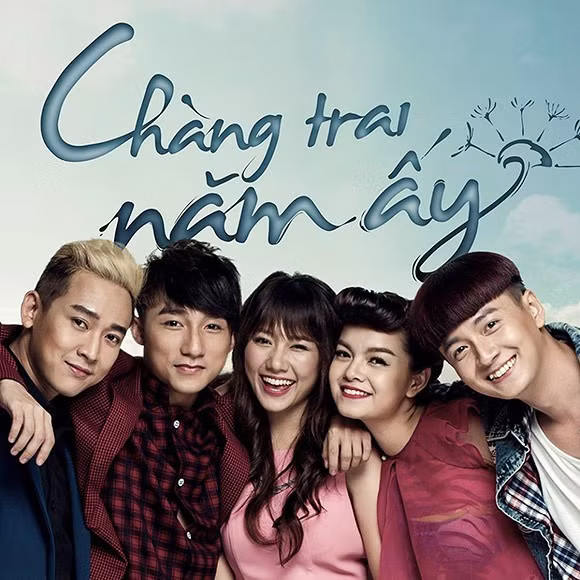 Sơn Tùng M-TP bên 4 diễn viên của phim "Chàng trai năm ấy".