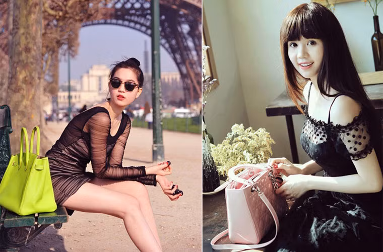 Những chiếc túi nổi tiếng trong bộ sưu tập của Ngọc Trinh.