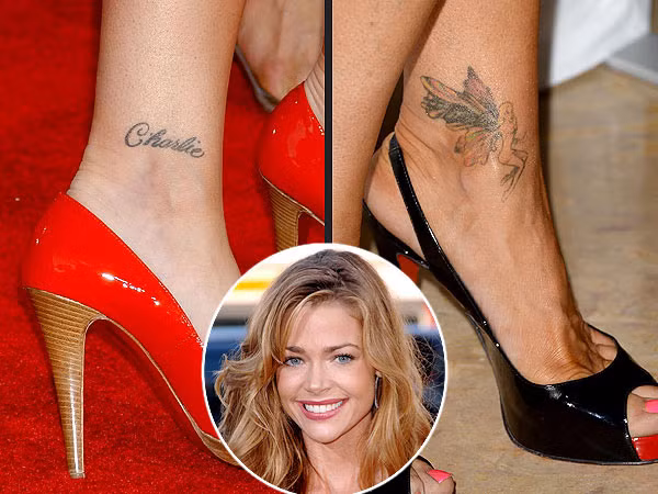 Năm 2002, ngôi sao phim truyền hình Charlie Sheen và vợ Denise Richards cùng xăm tên của người này lên cơ thể người kia, nhưng năm năm sau, khi quyết định ly hôn, cả hai cùng thấy hối tiếc với hành động một thời. Sheen xóa hình xăm chữ Denise bên cổ tay theo yêu cầu của hôn thê lúc đó, Brooke Mueller, ngược lại Richards cũng xóa chữ Charlie trên cổ chân và thay bằng hình xăm một cô tiên xinh đẹp.