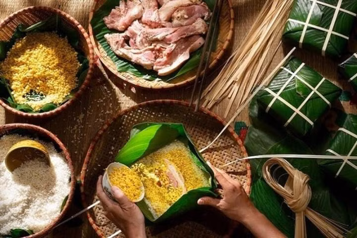 Vì sao bánh chưng làm từ gạo thượng hạng chưa chắc đã ngon? Vi sao banh chung lam tu gao thuong hang chua chac da ngon?