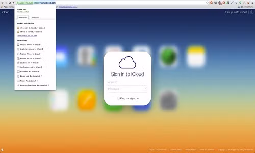 Biểu tượng khóa có hình xanh trên trình duyệt web.