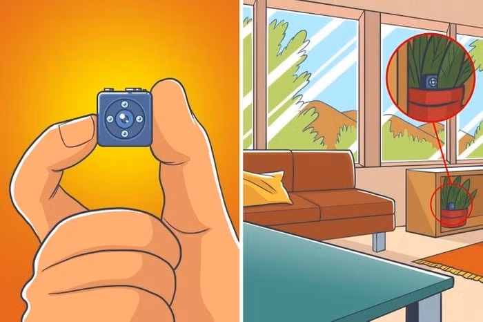 Cách tìm camera quay lén trong nhà nghỉ, ai cũng nên biết Cach tim camera quay len trong nha nghi, ai cung nen biet