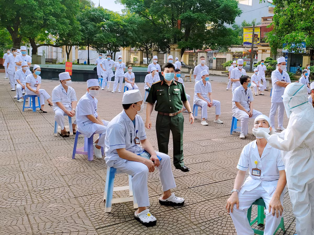 Giám đốc BV Quân y 110 nói gì về 'ảnh ghép' kiểm tra xét nghiệm Covid-19? - Hình 2 Giam doc BV Quan y 110 noi gi ve 'anh ghep' kiem tra xet nghiem Covid-19?-Hinh-2
