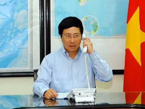 Bộ trưởng Ngoại giao Phạm Bình Minh. Ảnh: Vietnam+
