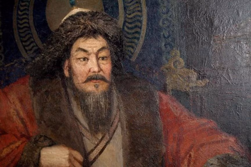Thành Cát Tư Hãn (cầm quyền 1206 - 1227) là nhà lãnh đạo thống nhất các bộ tộc Mông Cổ và sáng lập đế chế Mông Cổ. Ông đã dẫn dắt quân đội chinh phục được những vùng đất ở phía Bắc Trung Quốc, Afghanistan.