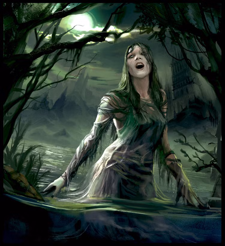 Trong thần thoại Slavic, Rusalka là một nữ thần nước hay là ma quỷ có hình dáng giống như nàng tiên cá sống ở sông, hồ. Truyền thuyết kể rằng, vào giữa đêm, Rusalka bước lên bờ và nhảy múa trên đồng cỏ.