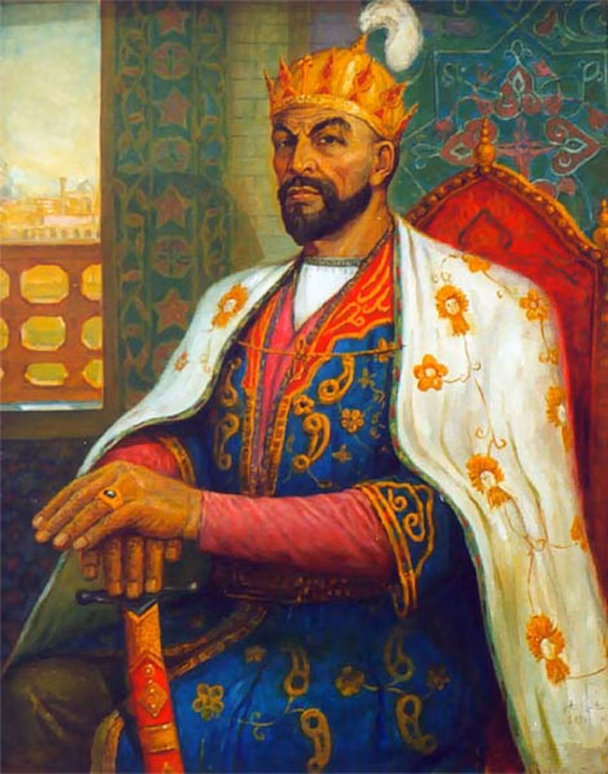 Timur hay còn gọi Tamerlane (trị vì từ năm 1370-1405) là nhà lãnh đạo sáng lập ra triều đại Timurid. Trong thời gian cầm quyền, ông đã chinh phục được vùng đất rộng lớn, mở rộng lãnh thổ lên đến 2,1 triệu dặm vuông và gây ra cái chết của khoảng 17 triệu người.
