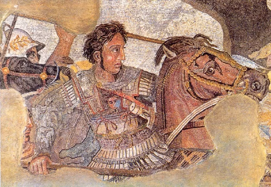 Alexander Đại đế (cầm quyền từ năm 336 - 326 TCN) đã chinh phục Hy Lạp, tiêu diệt quân đội của Darius III tại Syria, giành quyền kiểm soát toàn bộ bờ biển Đông Địa Trung Hải... Alexander Đại đế đặt tên cho 20 thành phố chinh phục được và tạo ra giao thương rộng lớn giữa Đông - Tây.