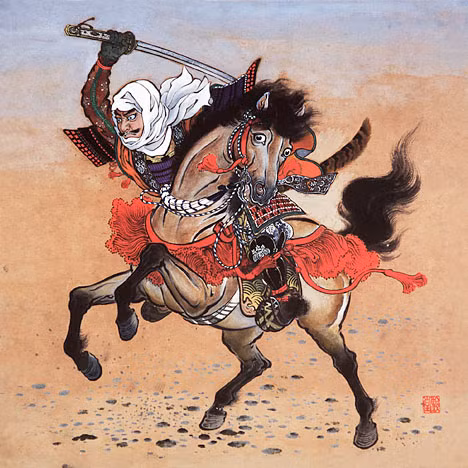  Uesugi Kenshin có mối thù với lãnh chúa Takeda Shingen và cuộc chiến kéo dài trong hơn 14 năm. Hai lãnh chúa này đã có nhiều cuộc đấu tay đôi để phân thắng bại. 