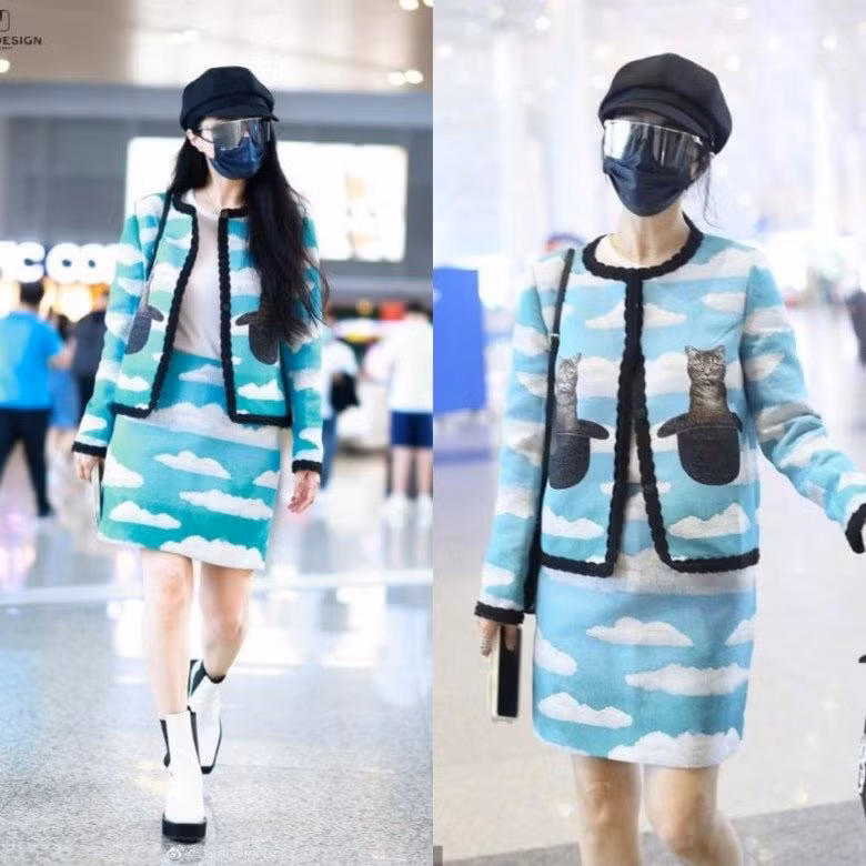 Phạm Băng Băng lại ăn điểm trừ vì outfit "phản chủ" biến thân hình chữ S thành thẳng đuột.