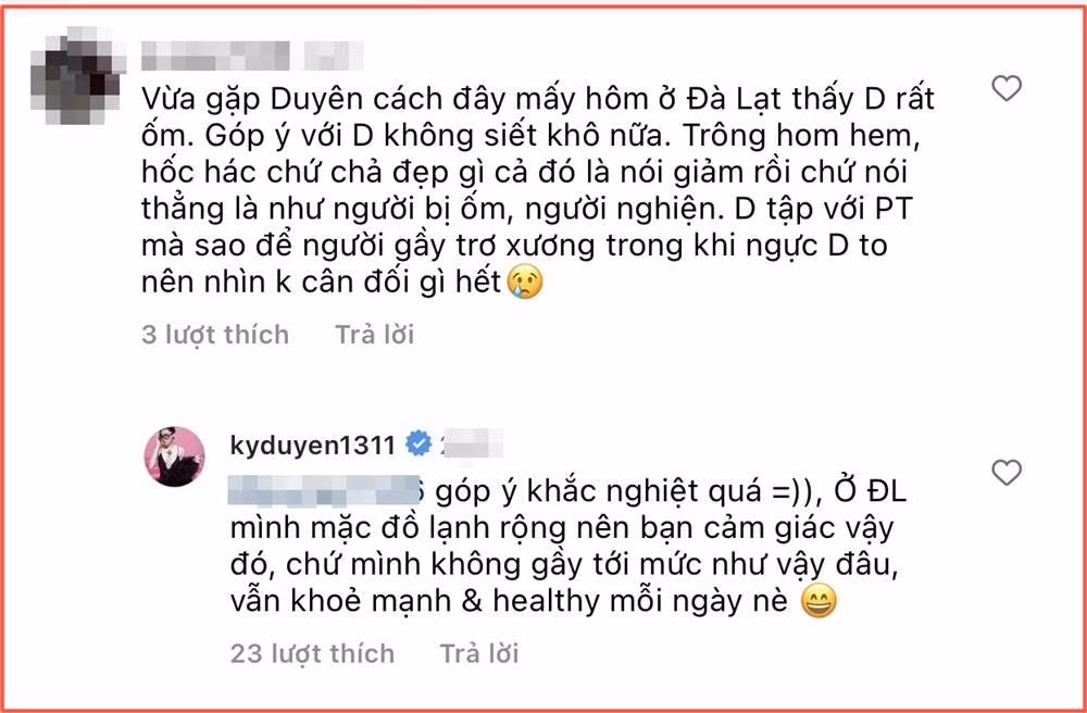 Ky Duyen phan ung khi bi nhan xet 'hoc hac nhu nghien'-Hinh-2