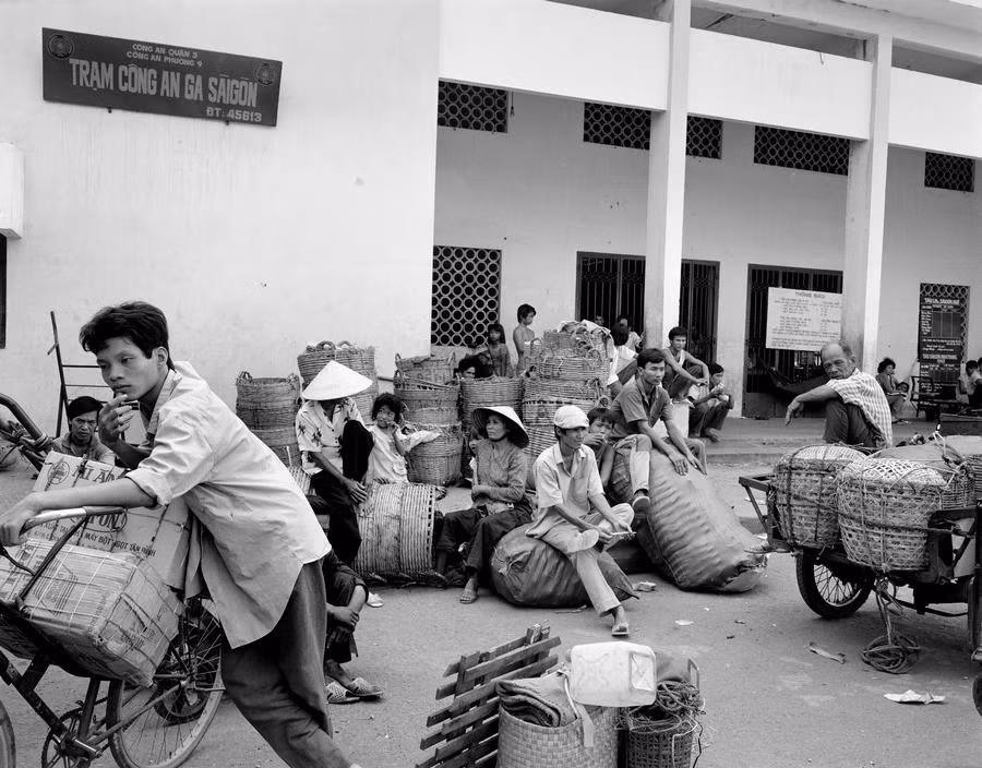 Trạm công an Ga Sài Gòn, TP HCM.
