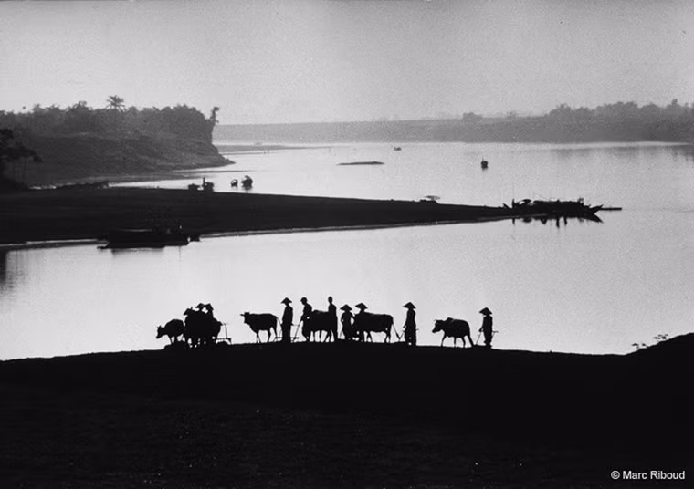 Phong cảnh miền Bắc Việt Nam năm 1969.