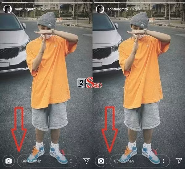 Son Tung uon eo tren bai bien, netizen dong loat: 'Be va lep'-Hinh-9